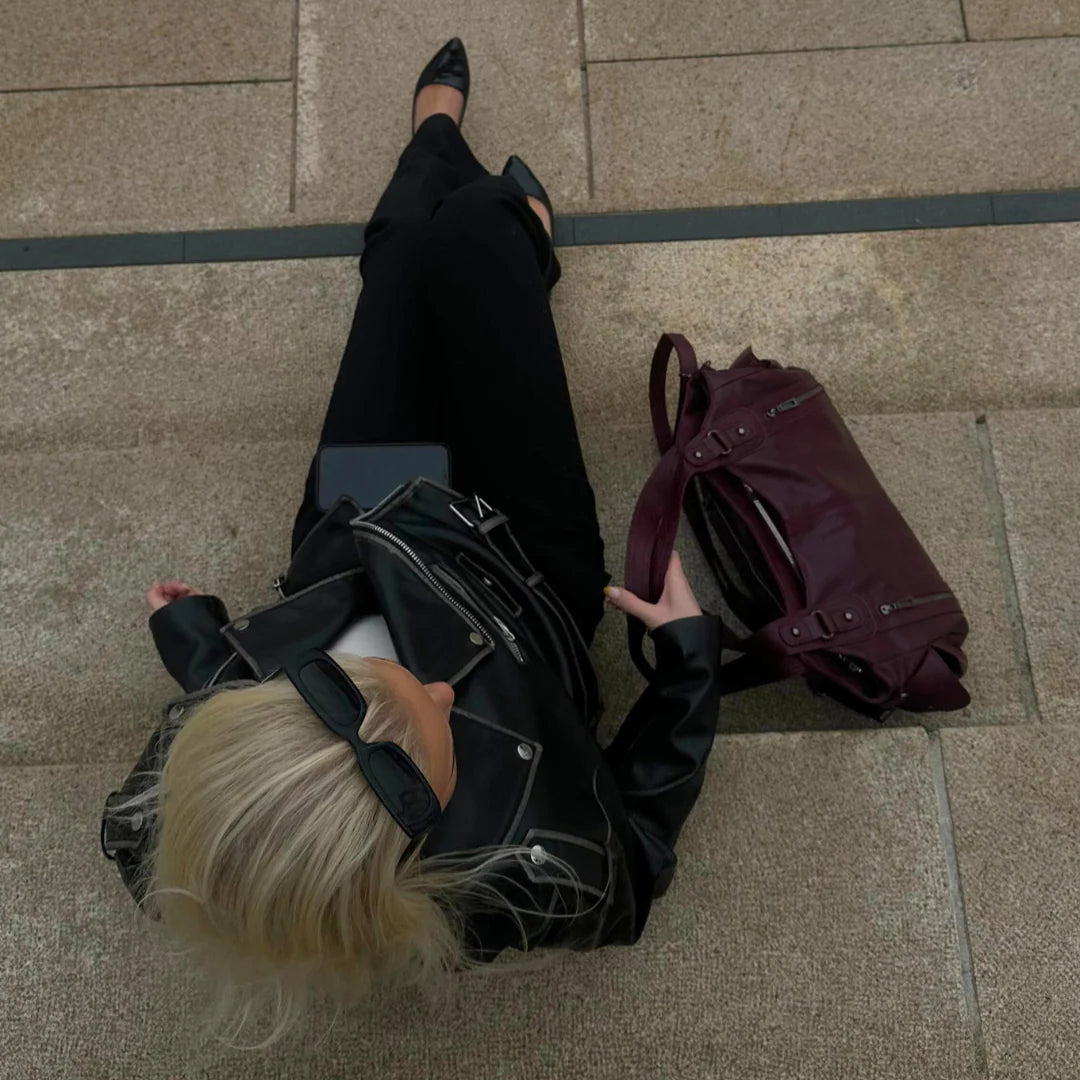 Luxury Redefined: Clabihim Ange Premium Italian Leather Bag