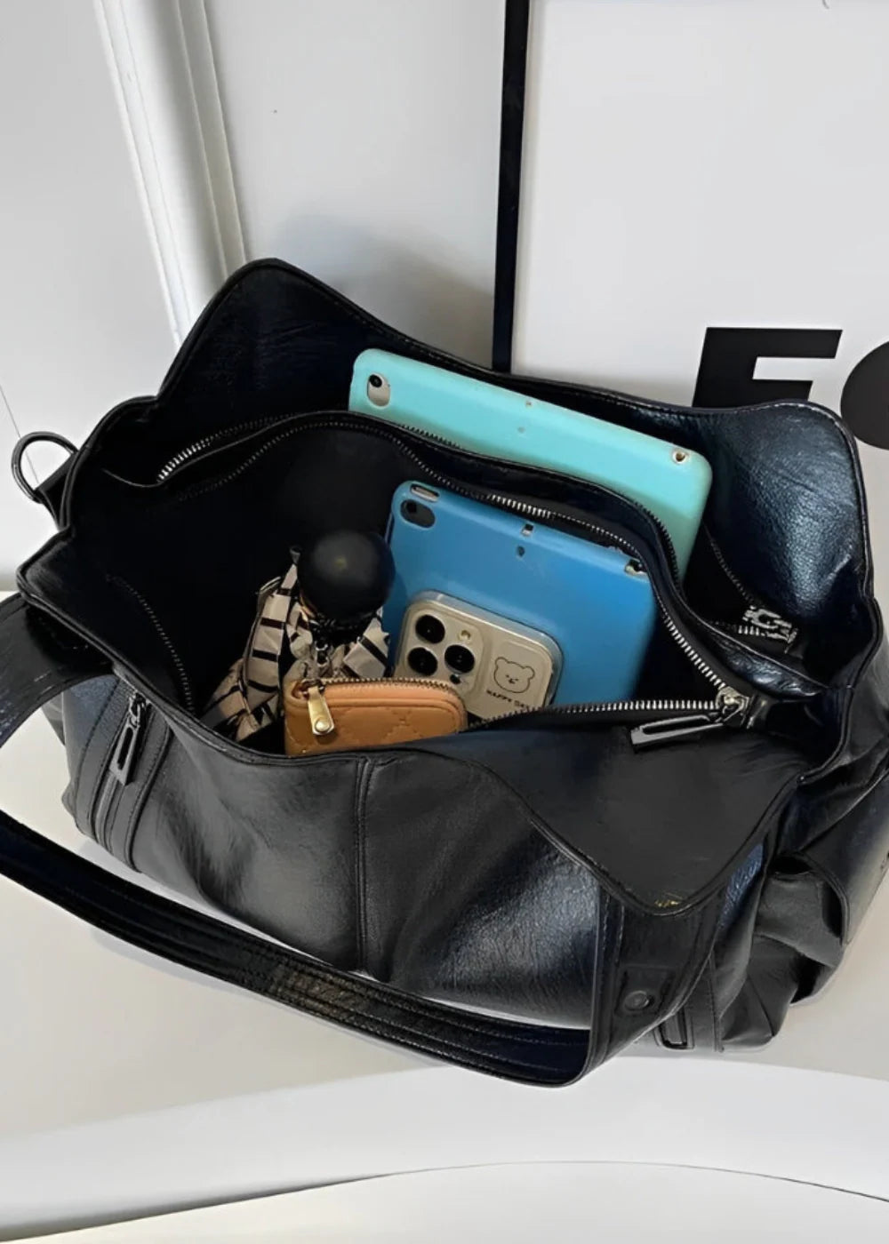 Luxury Redefined: CLABIHIM X Ange Premium Italian Leather Bag