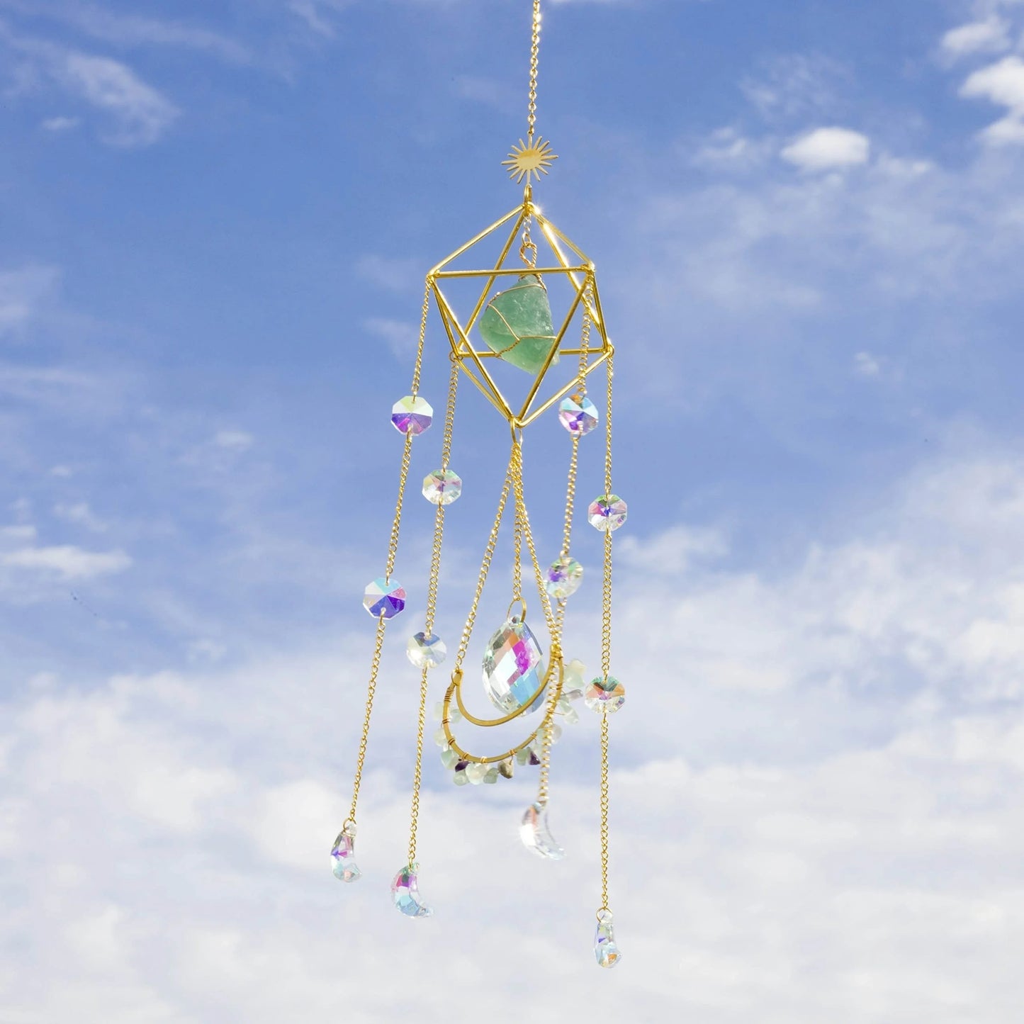 Hanging Crystal Prism Sun Catcher Home Decor