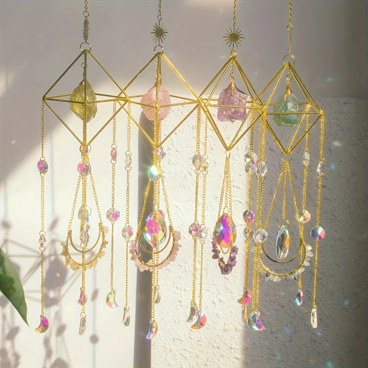 Hanging Crystal Prism Sun Catcher Home Decor