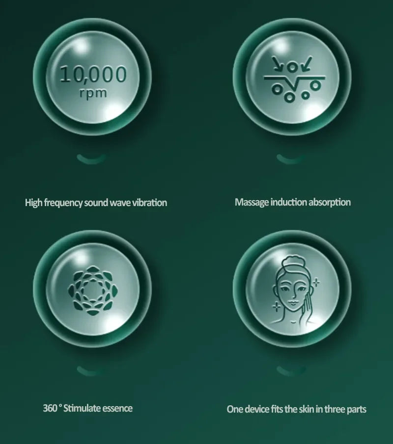 3 in 1 EMS Facial Lifting & Massage Device