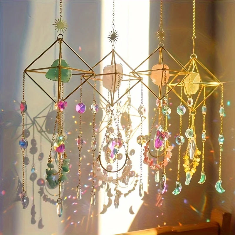 Hanging Crystal Prism Sun Catcher Home Decor