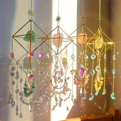 Hanging Crystal Prism Sun Catcher Home Decor