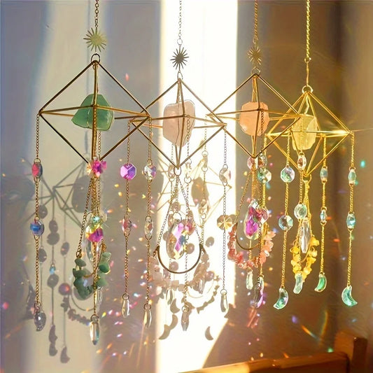 Hanging Crystal Prism Sun Catcher Home Decor