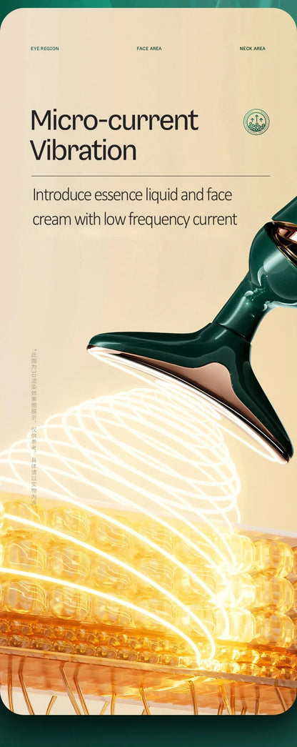 3 in 1 EMS Facial Lifting & Massage Device