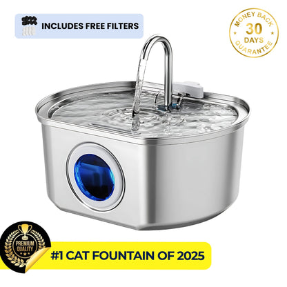 Protect your cat from dehydration and urinary emergencies with Pawira