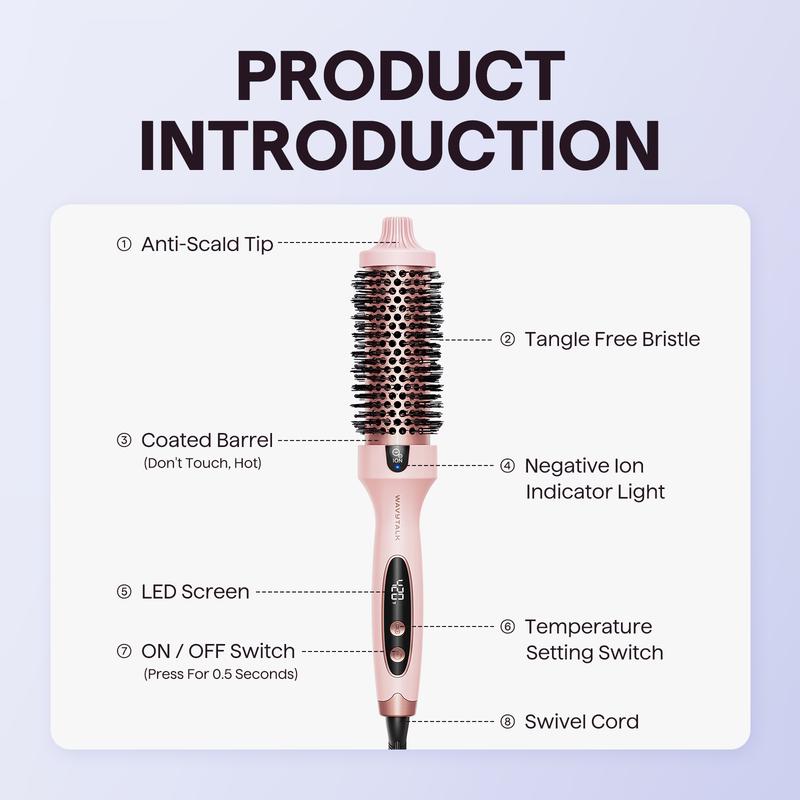 Wavytalk Blowout Boost Ionic Thermal Brush - Pinterestzen