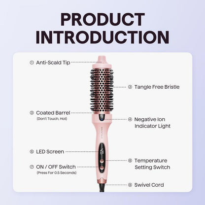 Wavytalk Blowout Boost Ionic Thermal Brush - Pinterestzen